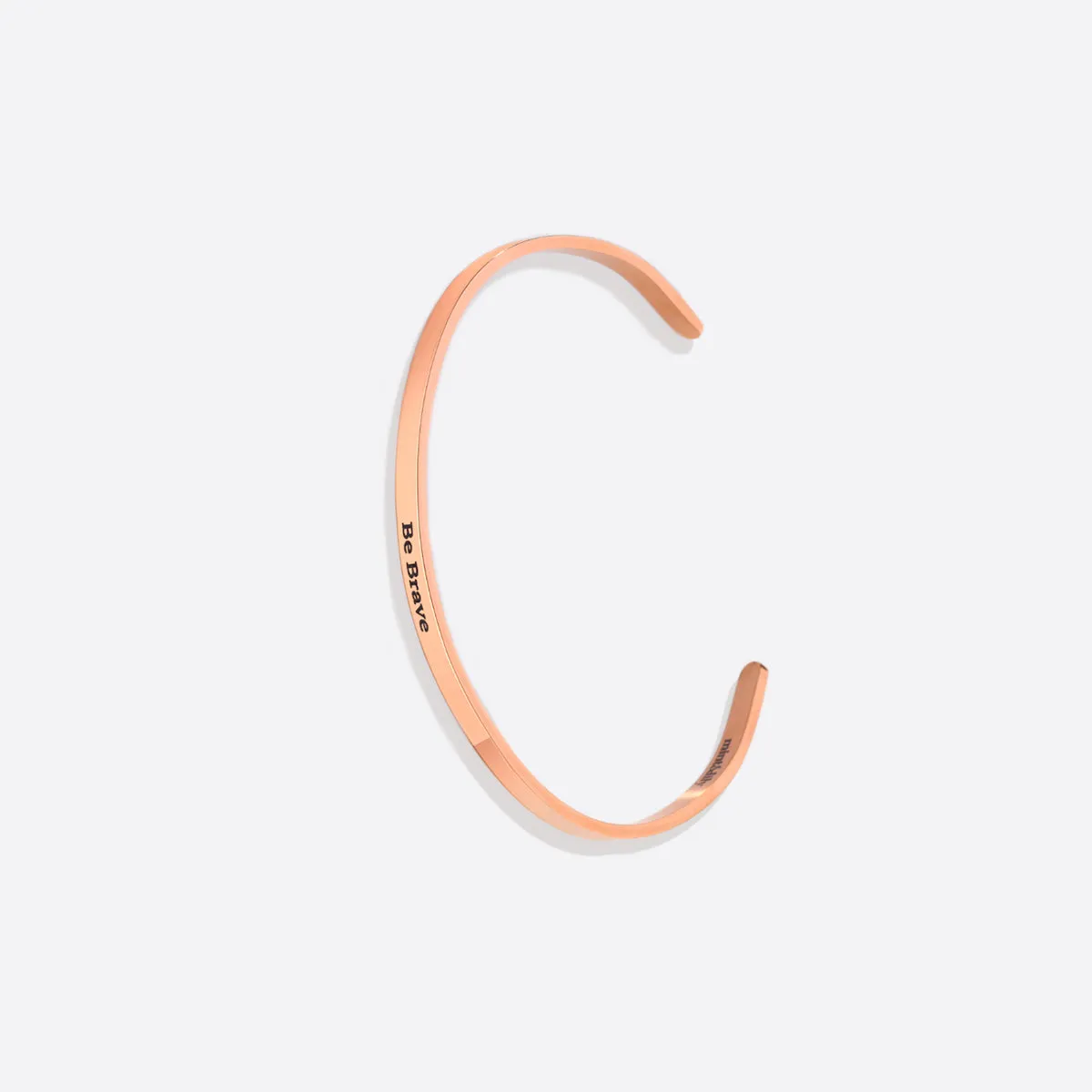 Personalized Thin Cuff Bracelet