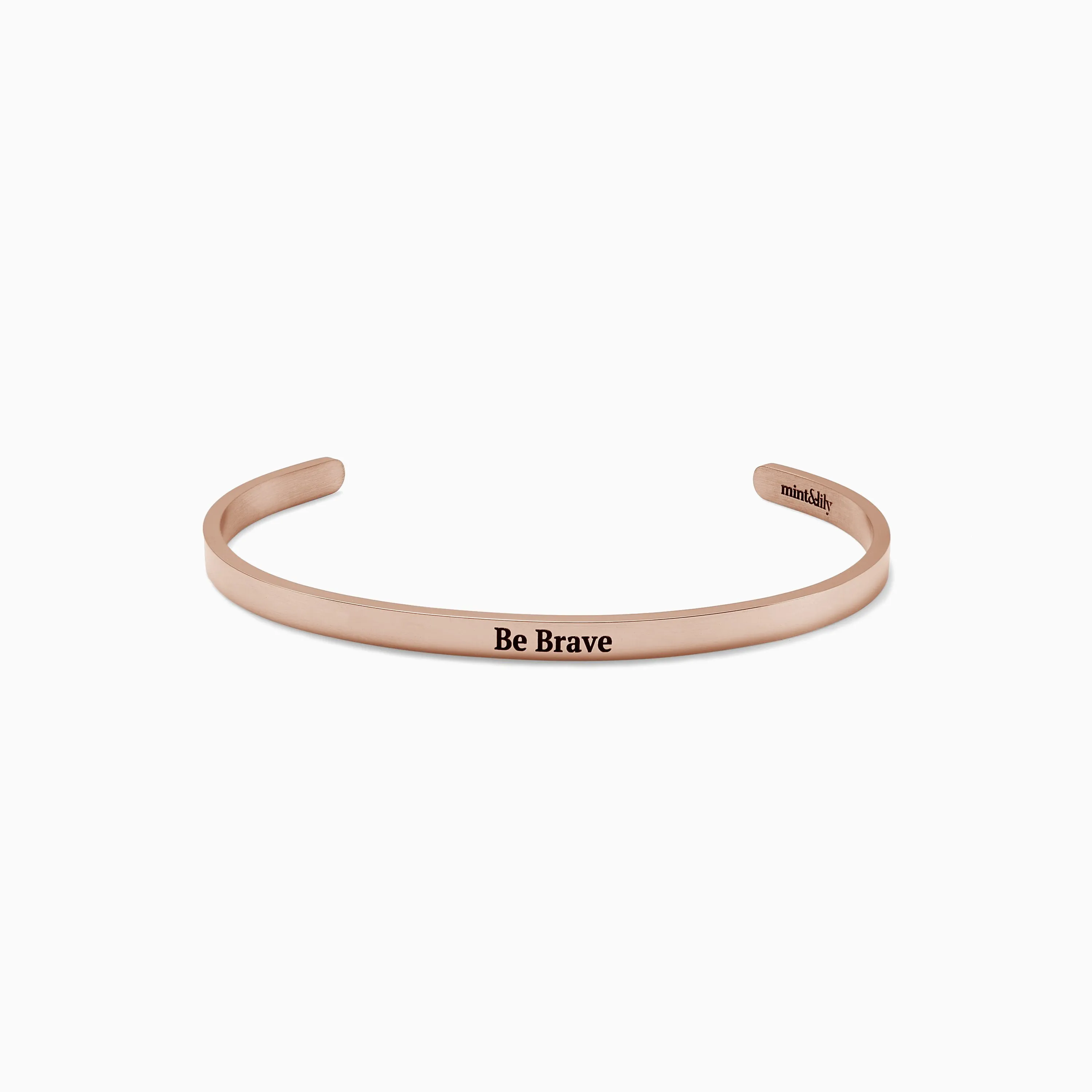 Personalized Thin Cuff Bracelet