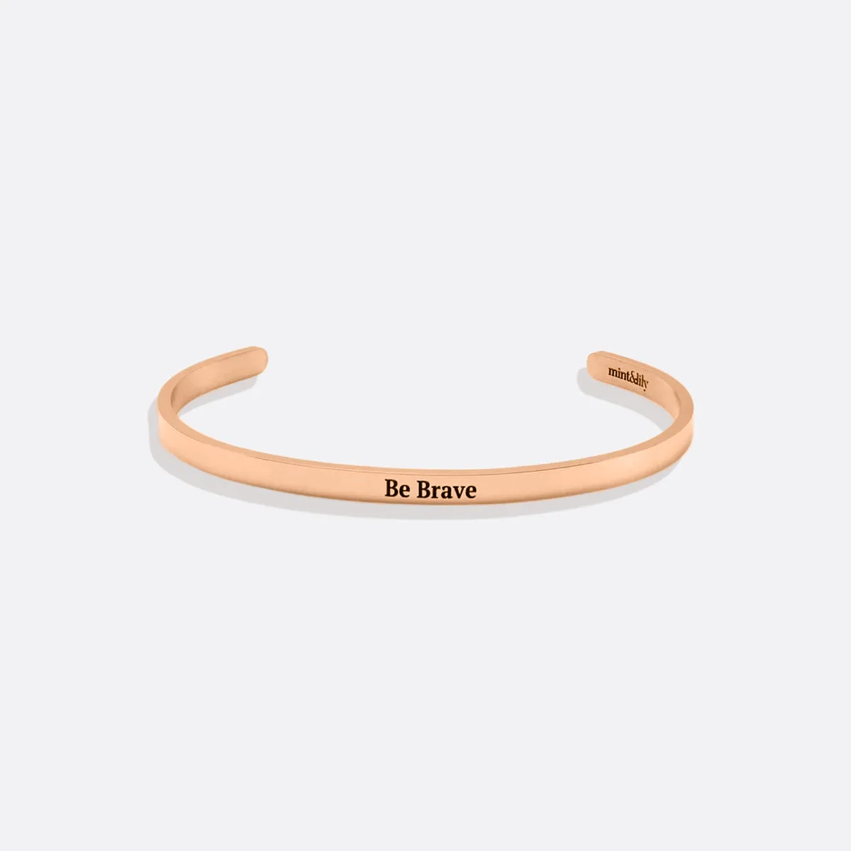 Personalized Thin Cuff Bracelet