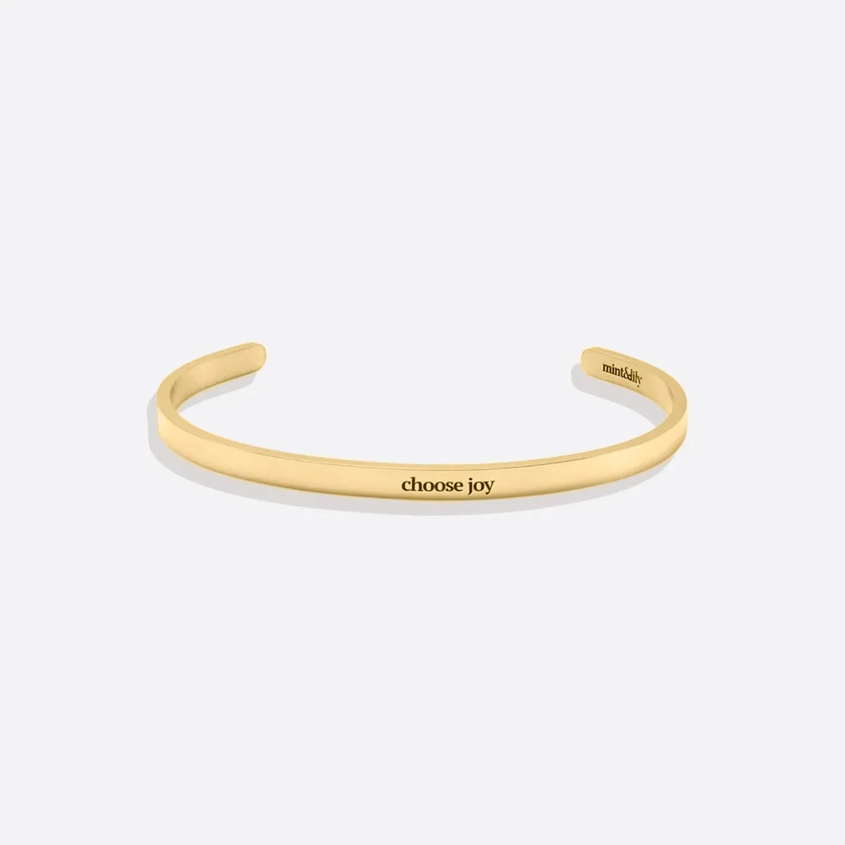 Personalized Thin Cuff Bracelet