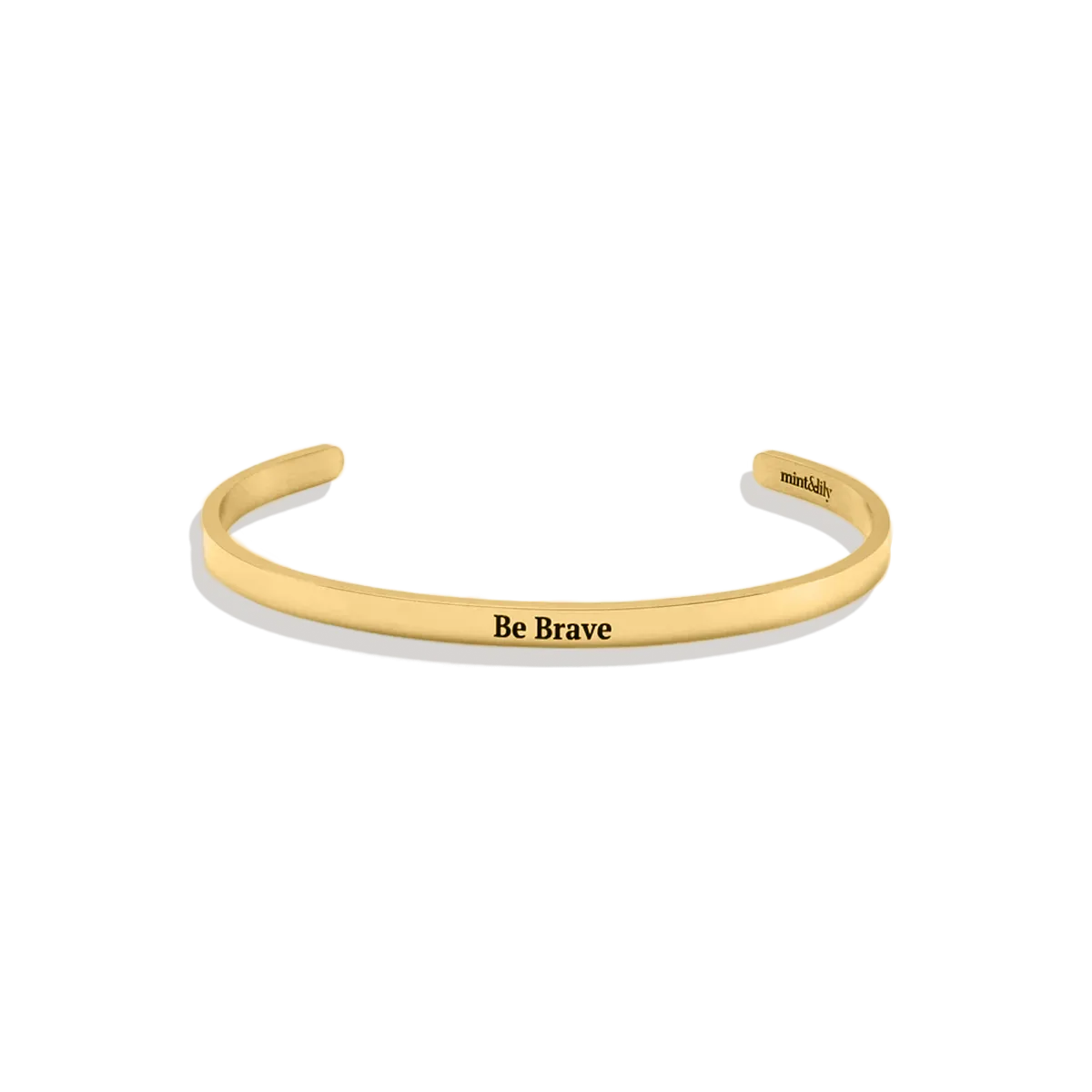 Personalized Thin Cuff Bracelet