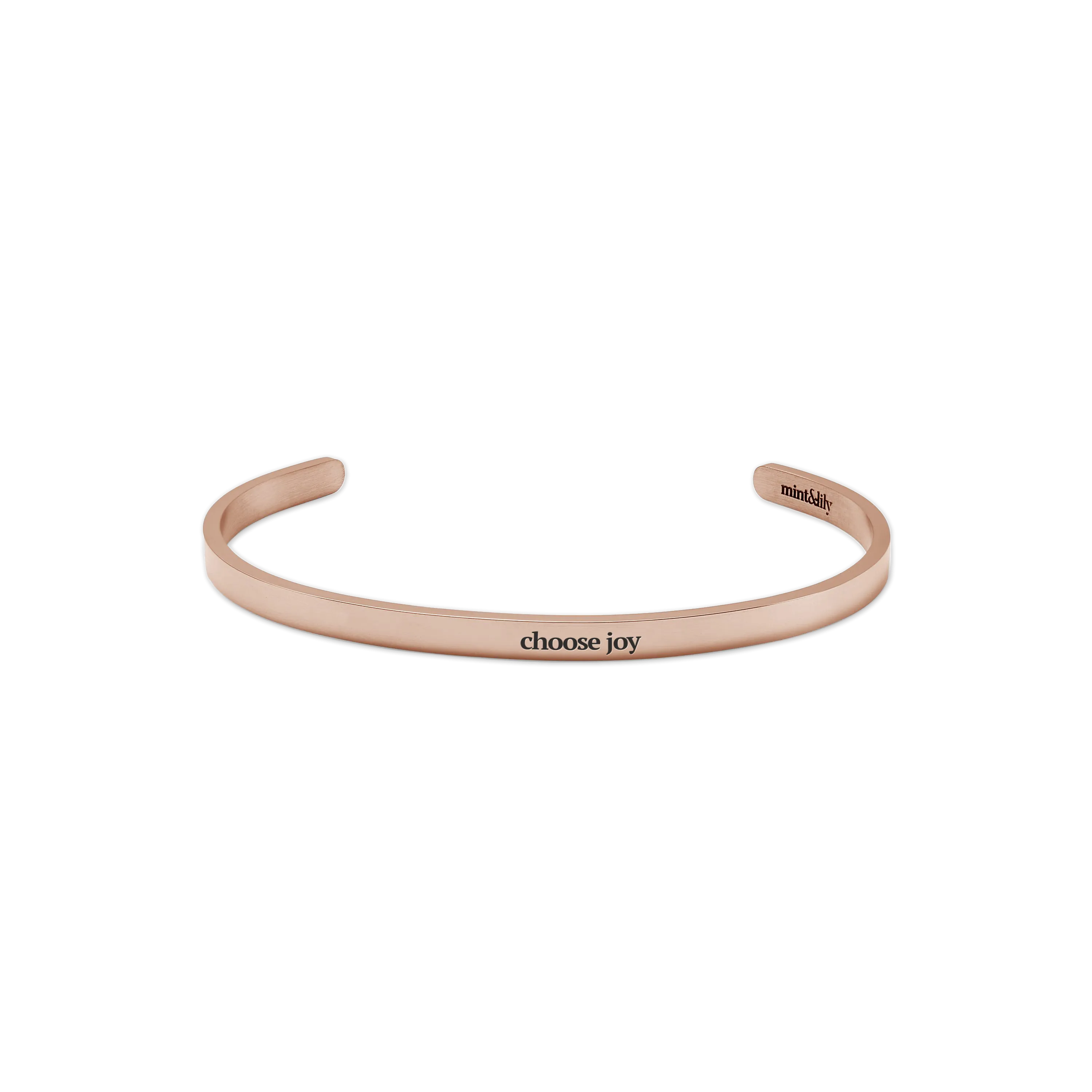 Personalized Thin Cuff Bracelet