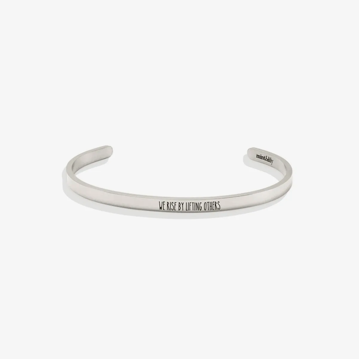 Personalized Thin Cuff Bracelet