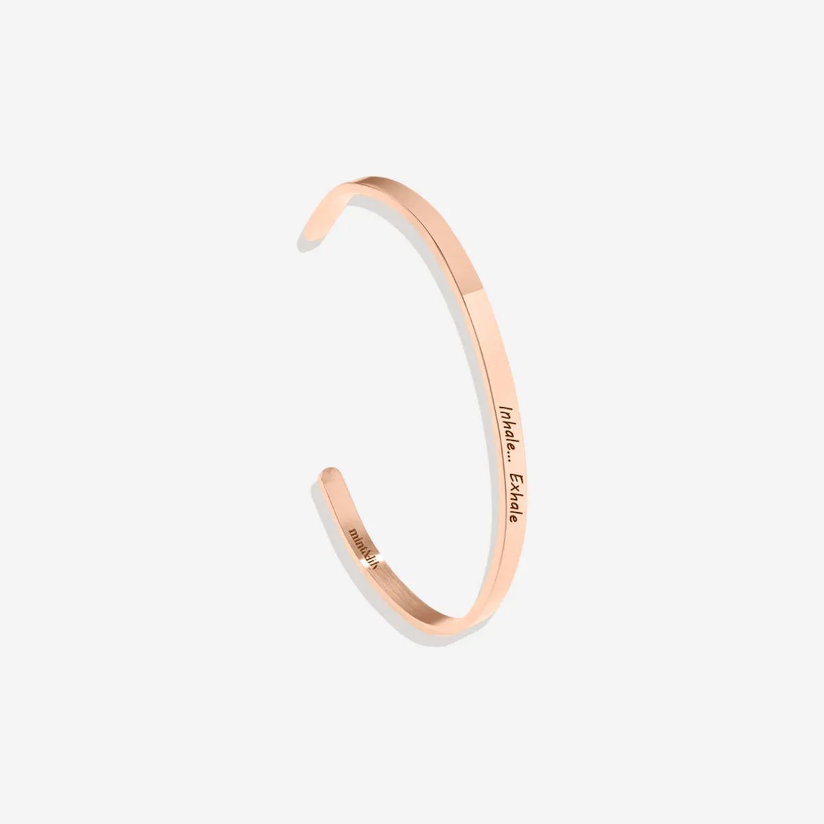 Personalized Thin Cuff Bracelet