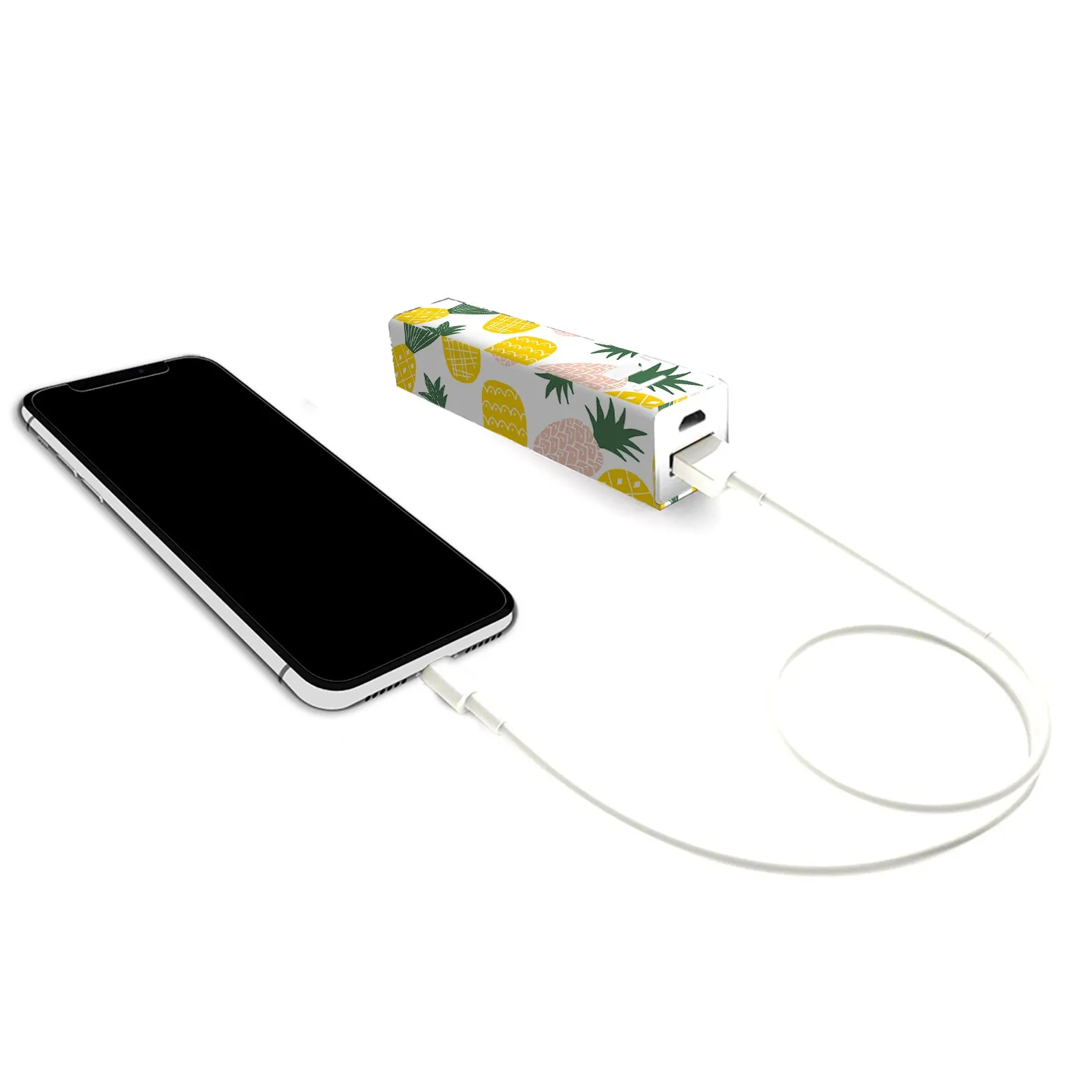 Portable Phone Charger Pineapple