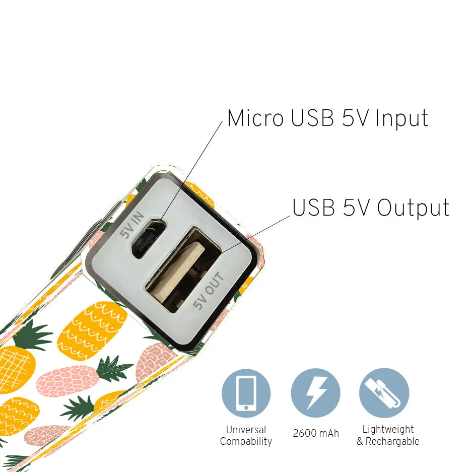 Portable Phone Charger Pineapple