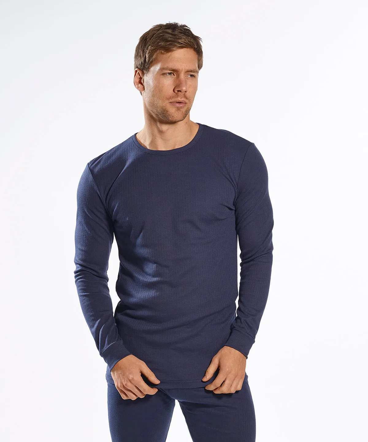 Portwest Men's Polyester Cotton Thermal Base Layer {PW141}