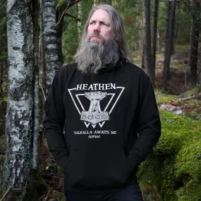 Premium Hoodie, Heathen, Black