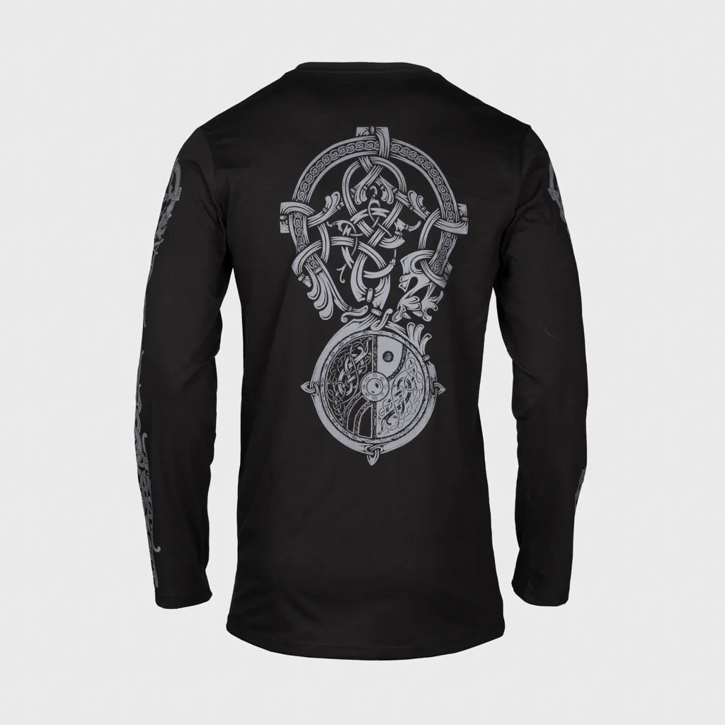 Premium Longsleeve, The Wolf, Black