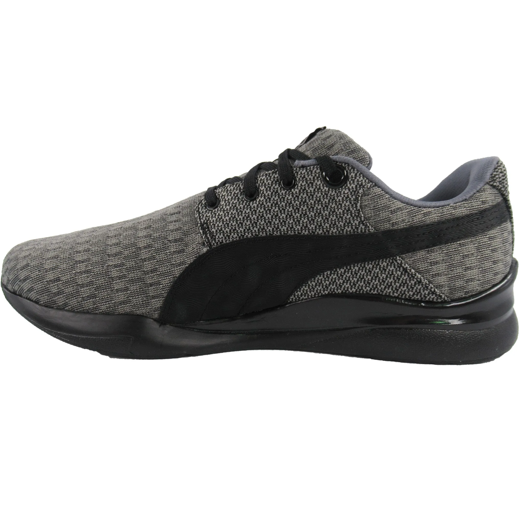 Puma Men's 359424 Future Trinomic Swift Chain Steel Gray Black Casual Shoes